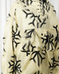 80s JET SET "Snowflake" Glazed Nylon Lace Up Anorak Jacket