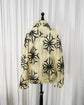 80s JET SET "Snowflake" Glazed Nylon Lace Up Anorak Jacket