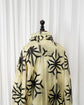 80s JET SET "Snowflake" Glazed Nylon Lace Up Anorak Jacket
