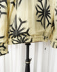 80s JET SET "Snowflake" Glazed Nylon Lace Up Anorak Jacket