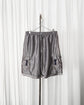 EMPORIO ARMANI SWIMWEAR "Metallic Mesh" Cargo Swim Shorts MADE IN ITALY