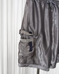 EMPORIO ARMANI SWIMWEAR "Metallic Mesh" Cargo Swim Shorts MADE IN ITALY