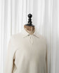 90s Hermes Wool Cotton Knit Polo Knit Pullover
