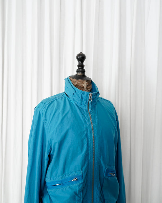 2018ss STONE ISLAND Garment Dyed Cotton Nylon Reps Blouson