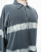 1995ss STONE ISLAND By Massimo Osti "Corrosion Stripe" Sleeve Logo Polo Shirt