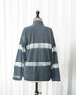 1995ss STONE ISLAND By Massimo Osti "Corrosion Stripe" Sleeve Logo Polo Shirt