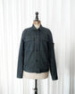 2018ss STONE ISLAND "Foam Resin Treated" Stretch Denim Jacket