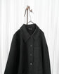 90s Agnes B Black French Cotton Work Jacket