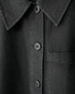 90s Agnes B Black French Cotton Work Jacket