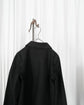 90s Agnes B Black French Cotton Work Jacket