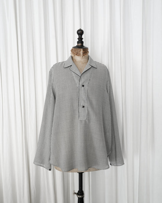 saby PULL OVER LAPEL SHIRTS