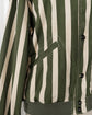1980s BONEVILLE Sporting Goods Vertical Striped Bomber Jacket "IDEAS FROM MASSIMO OSTI"