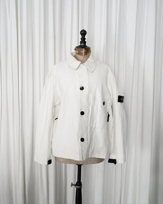 1997s STONE ISLAND Fake Suede Coverall Jacket "Design by Paul Harvey"