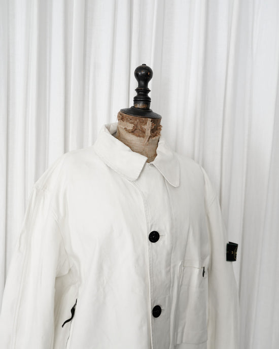1997s STONE ISLAND Fake Suede Coverall Jacket "Design by Paul Harvey"