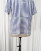 1980s STONE ISLAND MARINA Mako Cotton Border Tee "IDEAS FROM MASSIMO OSTI"