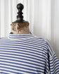1980s STONE ISLAND MARINA Mako Cotton Border Tee "IDEAS FROM MASSIMO OSTI"