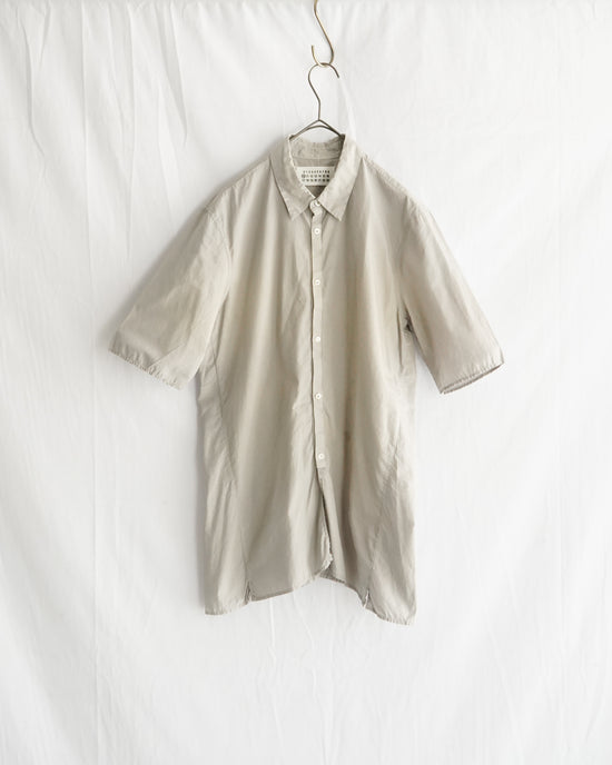 Made in ITARY Maison Martin Margiela Cotton S/S shirt"ここのえタグ"