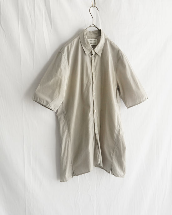 Made in ITARY Maison Martin Margiela Cotton S/S shirt"ここのえタグ"