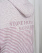 2017s STONE ISLAND MARINA Foldable Hooded Zip Up Sweatshirt