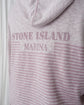 2017s STONE ISLAND MARINA Foldable Hooded Zip Up Sweatshirt