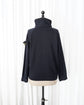 2004ss STONE ISLAND High Neck Zip Up Sweatshirt "Design by Paul Harvey"
