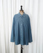 2015ss Maison Martin Margiela Indigo Tencel Twilled Western Long Shirt