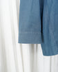 2015ss Maison Martin Margiela Indigo Tencel Twilled Western Long Shirt
