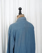 2015ss Maison Martin Margiela Indigo Tencel Twilled Western Long Shirt