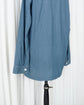 2015ss Maison Martin Margiela Indigo Tencel Twilled Western Long Shirt