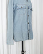 2022aw Maison Martin Margiela Dust & Dirty Dyed Denim Shirt Jacket