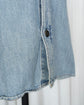2022aw Maison Martin Margiela Dust & Dirty Dyed Denim Shirt Jacket