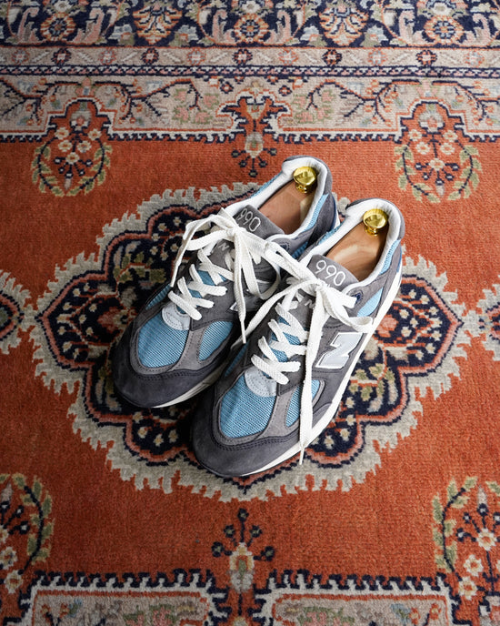 NEW BALANCE 990V2 NAVY 27.5cm U.S.A.