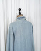 2022aw Maison Martin Margiela Dust & Dirty Dyed Denim Shirt Jacket