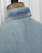 2022aw Maison Martin Margiela Dust & Dirty Dyed Denim Shirt Jacket