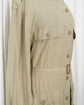 80s Calvin Klein Sport Silk Military Safari Jacket