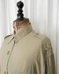 80s Calvin Klein Sport Silk Military Safari Jacket