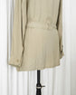 80s Calvin Klein Sport Silk Military Safari Jacket