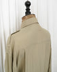 80s Calvin Klein Sport Silk Military Safari Jacket