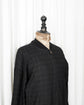 EMPORIO ARMANI 2020SS Wool & Silk Sheer Check Bomber Jacket Made in ITALY