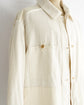 1999ss Made in ITALY C.P.company Lino flex white jacket　