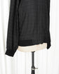 EMPORIO ARMANI 2020SS Wool & Silk Sheer Check Bomber Jacket Made in ITALY