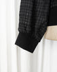 EMPORIO ARMANI 2020SS Wool & Silk Sheer Check Bomber Jacket Made in ITALY