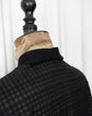 EMPORIO ARMANI 2020SS Wool & Silk Sheer Check Bomber Jacket Made in ITALY