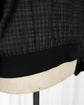 EMPORIO ARMANI 2020SS Wool & Silk Sheer Check Bomber Jacket Made in ITALY