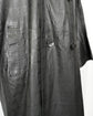 GIORGIO ARMANI 2011AW Crocodile Embossed Lambskin Leather Trench Coat Made in ITALY