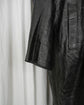GIORGIO ARMANI 2011AW Crocodile Embossed Lambskin Leather Trench Coat Made in ITALY