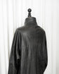 GIORGIO ARMANI 2011AW Crocodile Embossed Lambskin Leather Trench Coat Made in ITALY