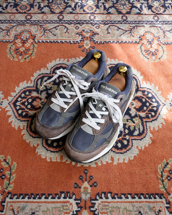 NEW BALANCE 992 NAVY×BROWN 26.0cm U.S.A.