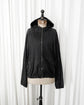 GIORGIO ARMANI 2017AW Viscose & Cupro Stretch Hooded Blouson Made in ITALY