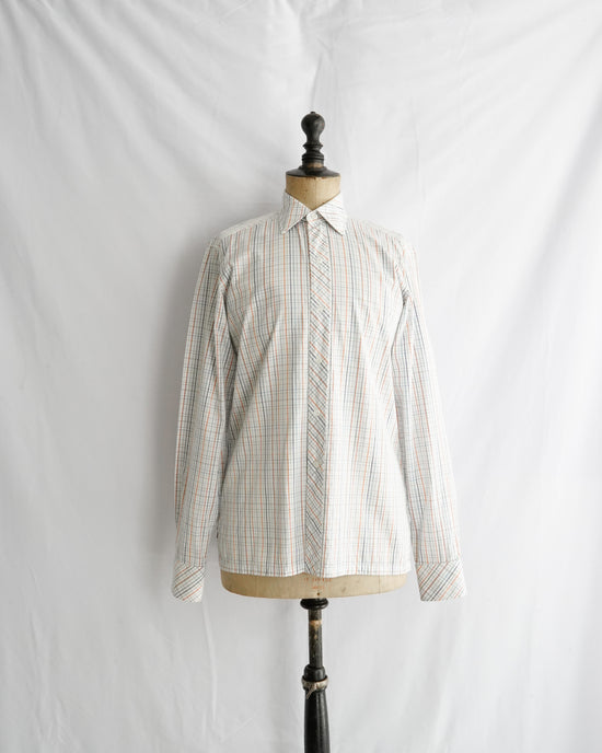 Made in Italy DRIES VAN NOTEN cotton check shirt